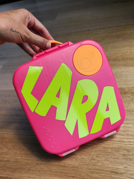 LUNCH BOX NAME & STICKER PACK